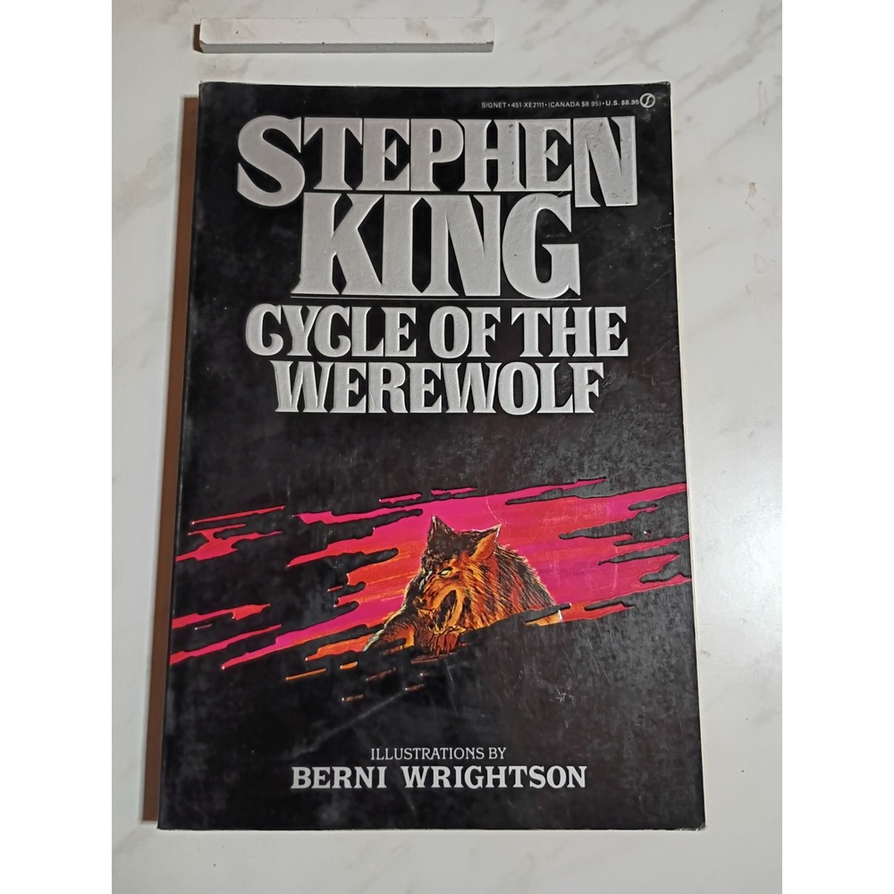 Stephen King Cycle of the Werewolf 1st Signet Printing 1985 Berni Wrightson Art